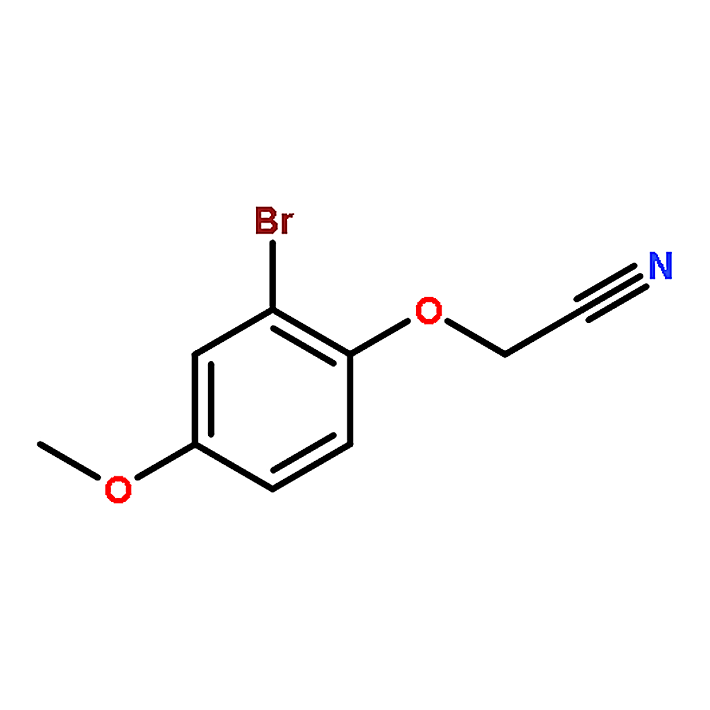 RHAWN 2-(2-Bromo-4-methoxyphenoxy)acetonitrile