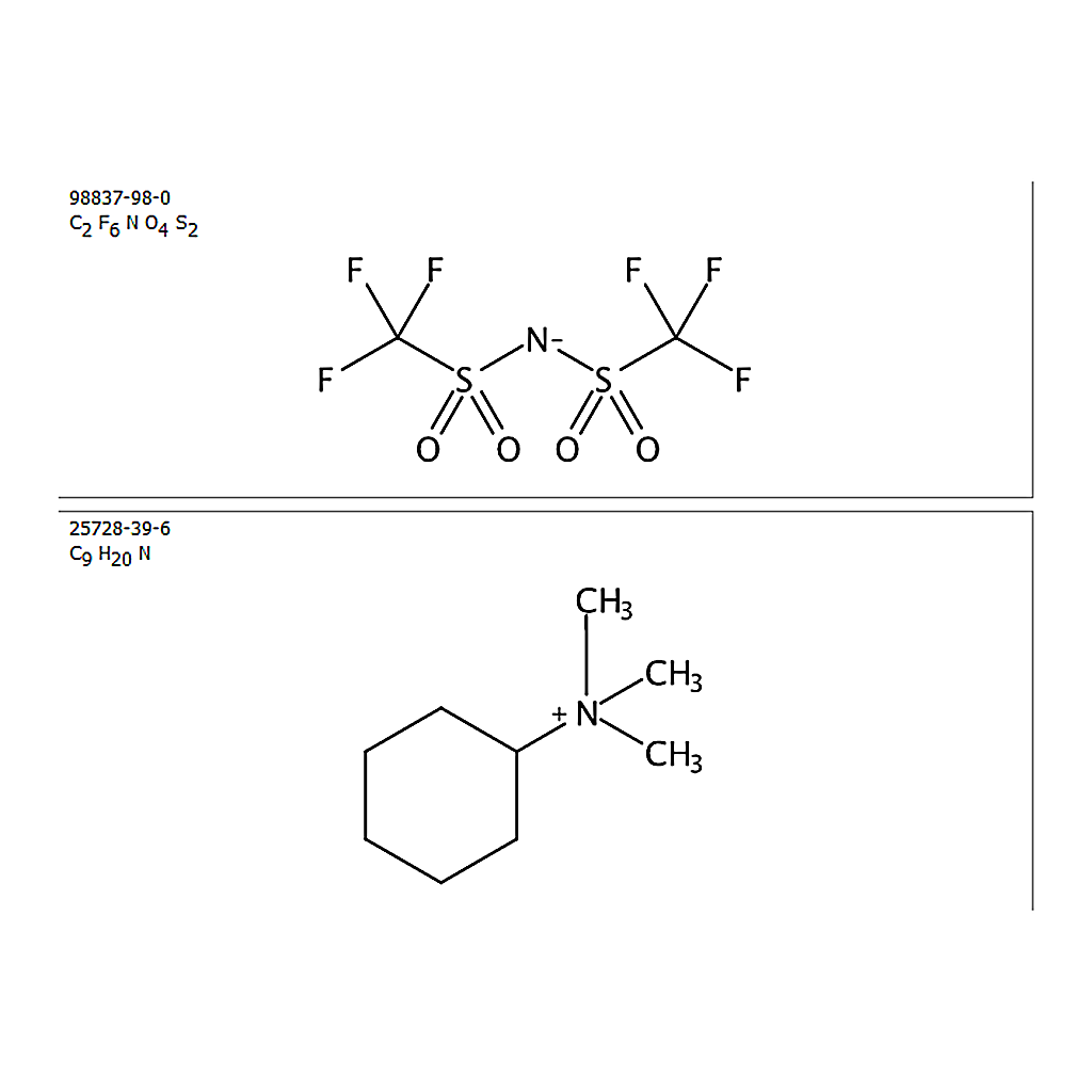 RHAWN Cyclohexyltrimethylammonium Bis(trifluoromethanesulfonyl)imide