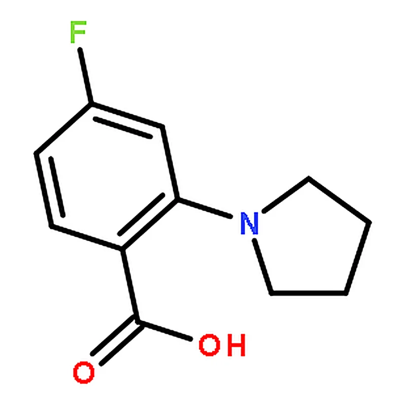 RHAWN 4-Fluoro-2-(1-pyrrolidinyl)benzoic Acid