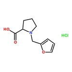 RHAWN 1-(Furan-2-ylmethyl)pyrrolidine-2-carboxylic acid hydrochloride