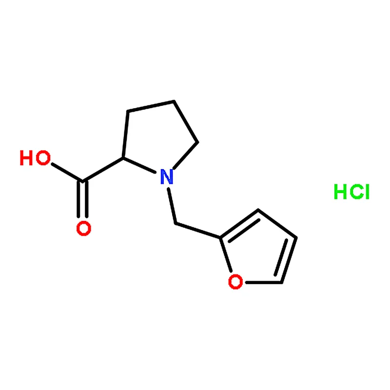 RHAWN 1-(Furan-2-ylmethyl)pyrrolidine-2-carboxylic acid hydrochloride