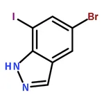 RHAWN 5-Bromo-7-iodo-1H-indazole