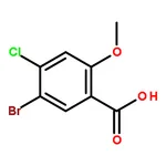 RHAWN 5-Bromo-4-chloro-2-methoxybenzoic acid