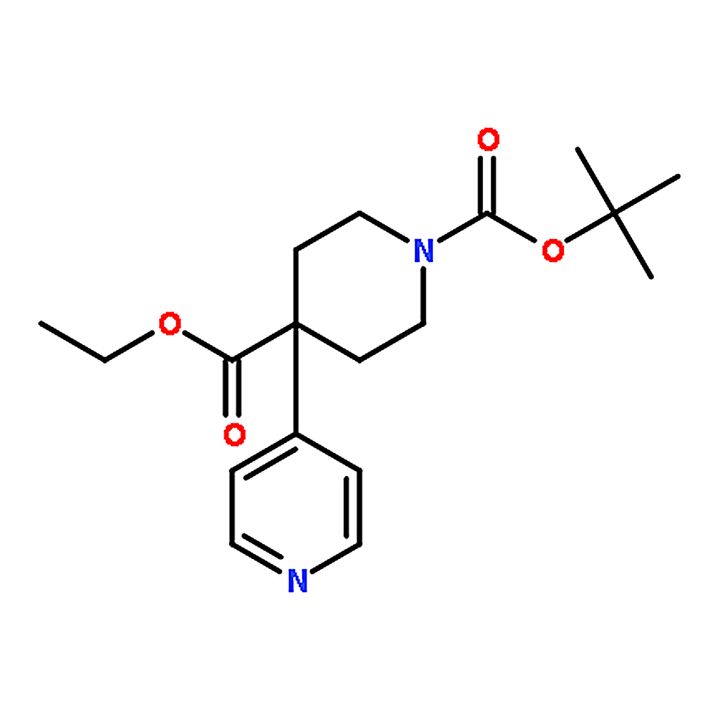 RHAWN 1-tert-Butyl 4-ethyl 4-(pyridin-4-yl)piperidine-1，4-dicarboxylate