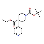 RHAWN 1-tert-Butyl 4-ethyl 4-(pyridin-4-yl)piperidine-1,4-dicarboxylate