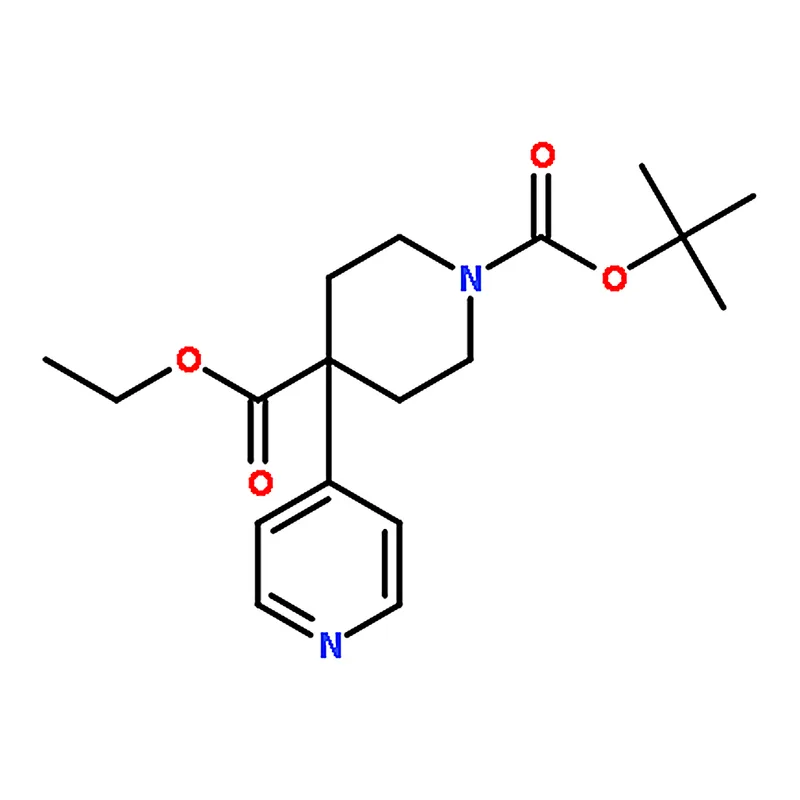 RHAWN 1-tert-Butyl 4-ethyl 4-(pyridin-4-yl)piperidine-1,4-dicarboxylate