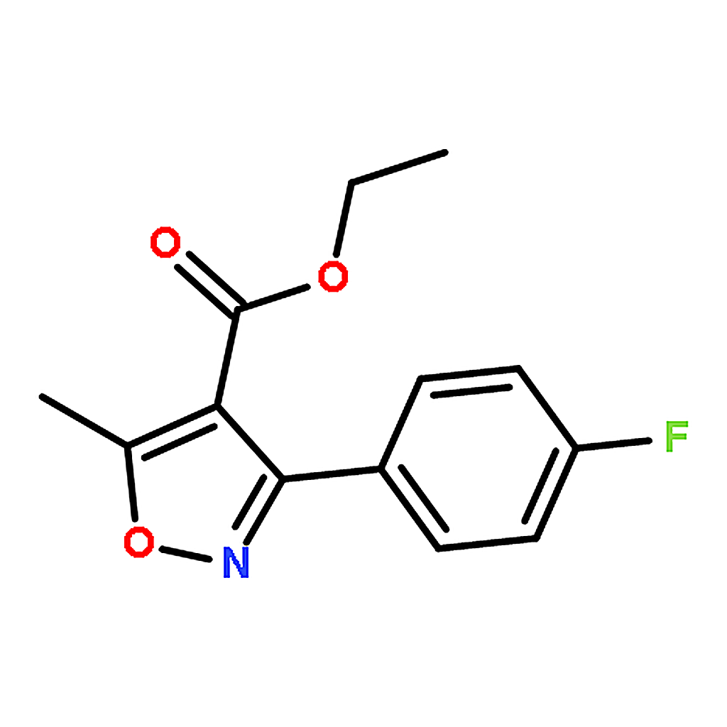 RHAWN Ethyl 3-(4-fluorophenyl)-5-methylisoxazole-4-carboxylate