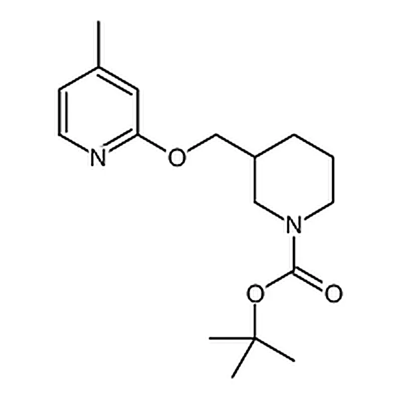 RHAWN 3-(4-Methyl-pyridin-2-yloxymethyl)-piperidine-1-carboxylicacidtert-butylester