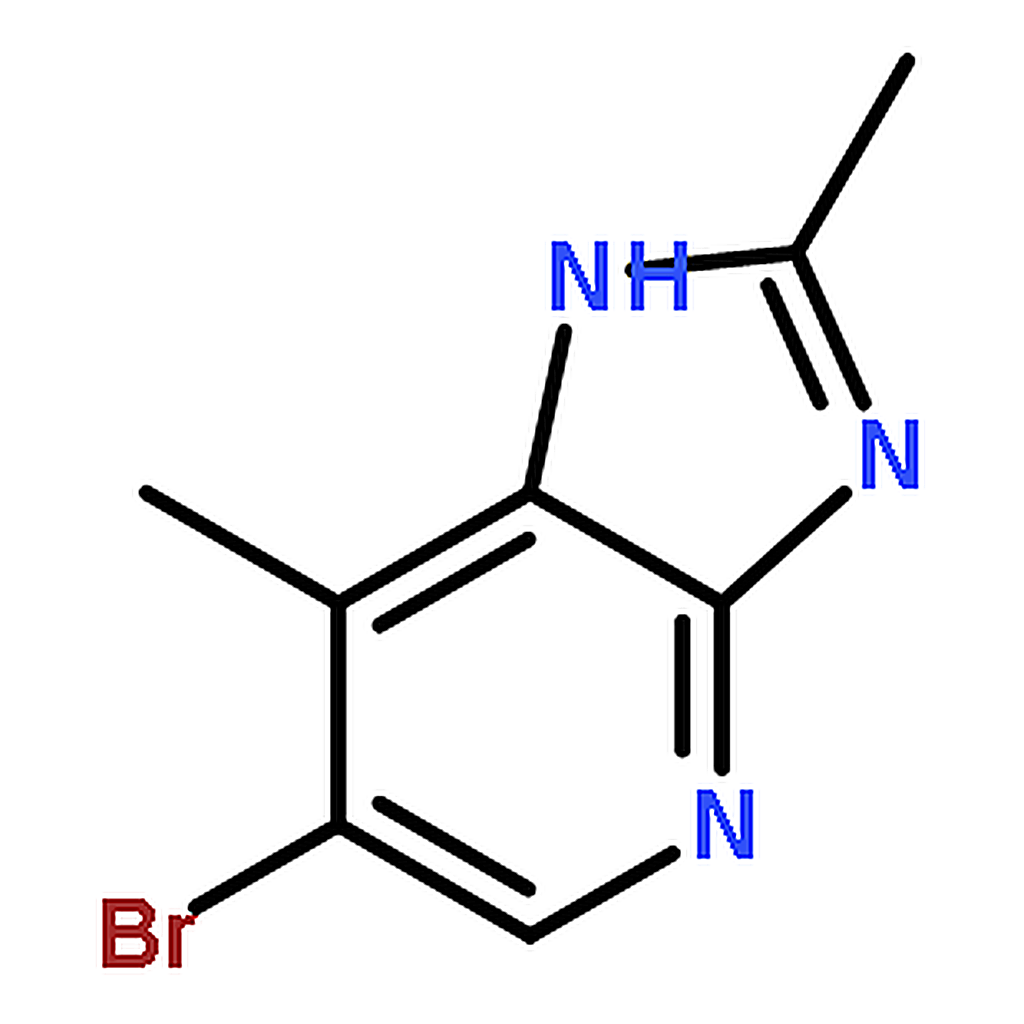 RHAWN 6-Bromo-2,7-dimethyl-3H-imidazo[4,5-b]pyridine