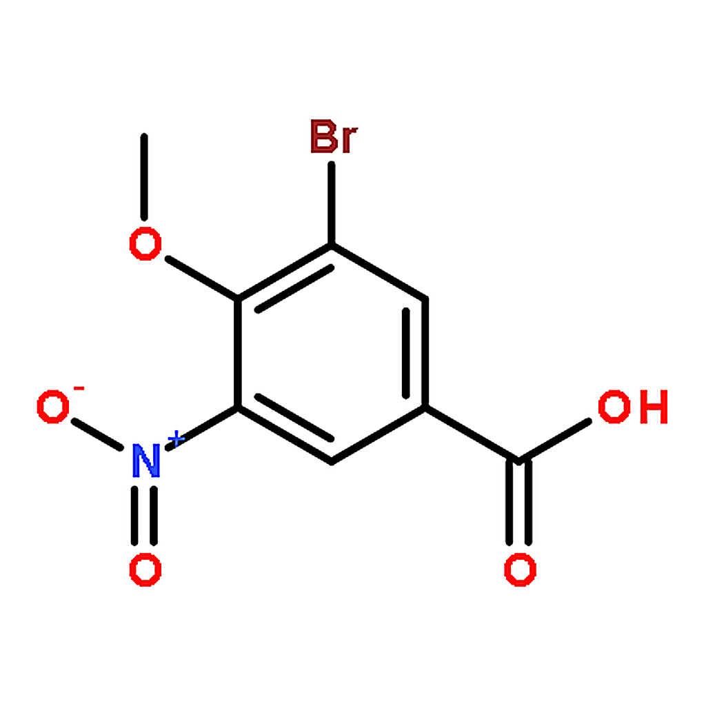 RHAWN 3-Bromo-4-methoxy-5-nitro-benzoic acid