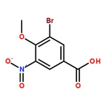 RHAWN 3-Bromo-4-methoxy-5-nitro-benzoic acid