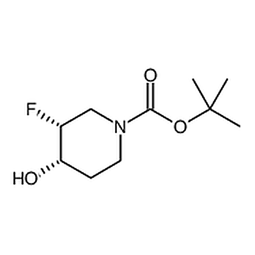 RHAWN cis-tert-Butyl 3-fluoro-4-hydroxypiperidine-1-carboxylate