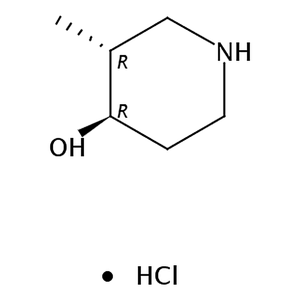 RHAWN 4-Piperidinol， 3-methyl-， hydrochloride (1:1)， (3R，4R)-rel-