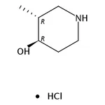 RHAWN 4-Piperidinol, 3-methyl-, hydrochloride (1:1), (3R,4R)-rel-