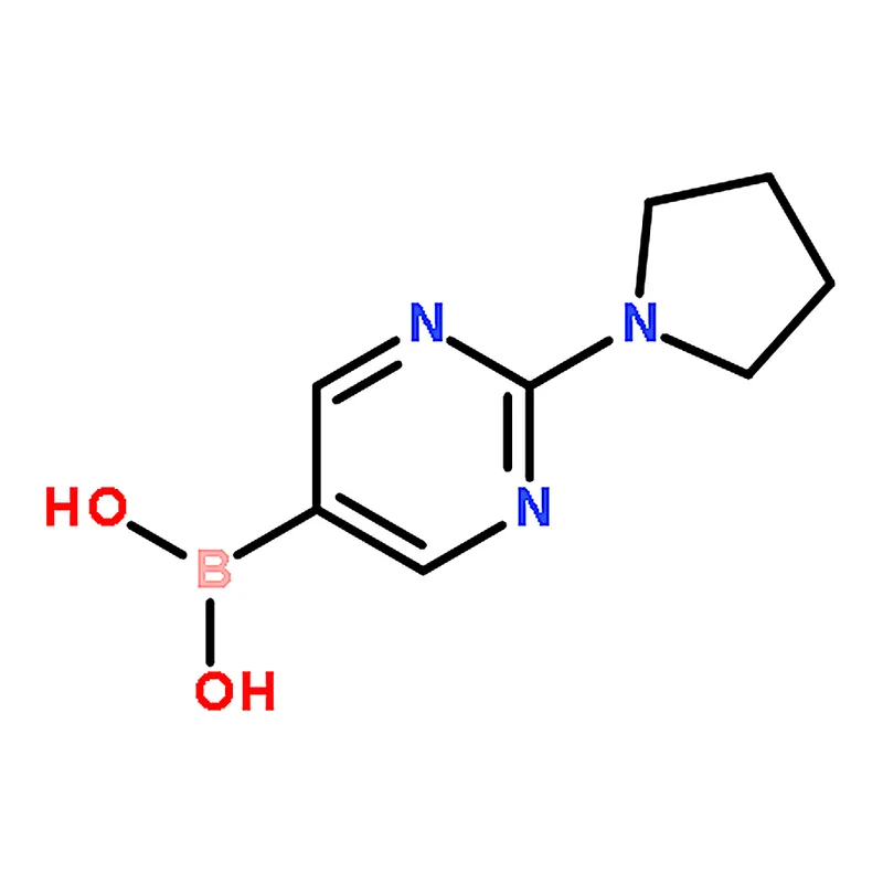 RHAWN (2-(Pyrrolidin-1-yl)pyrimidin-5-yl)boronic acid