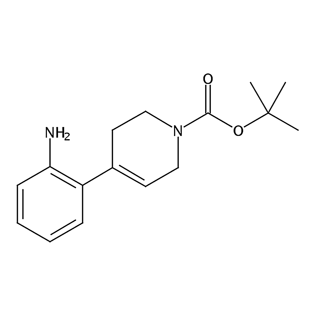 RHAWN tert-Butyl 4-(2-aminophenyl)-3,6-dihydropyridine-1(2H)-carboxylate