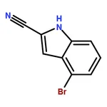 RHAWN 4-Bromo-1H-indole-2-carbonitrile