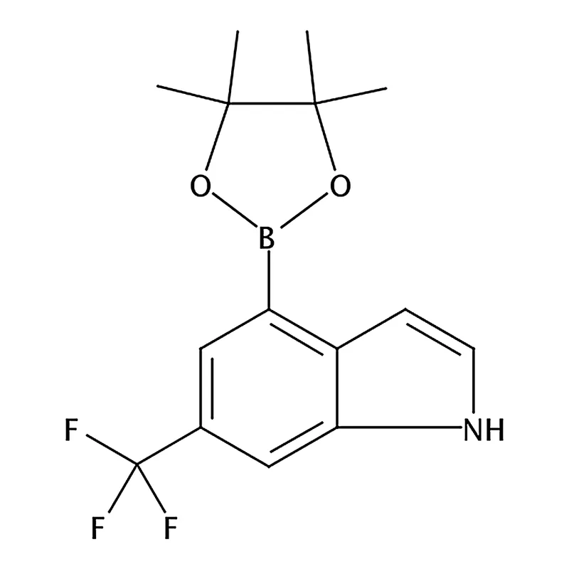 RHAWN 4-(4,4,5,5-tetramethyl-1,3,2-dioxaborolan-2-yl)-6-(trifluoromethyl)-1h-indole