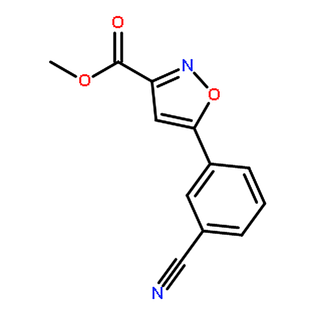 RHAWN Methyl 5-(3-Cyanophenyl)isoxazole-3-carboxylate