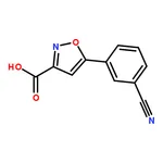 RHAWN 5-(3-Cyanophenyl)isoxazole-3-carboxylic Acid