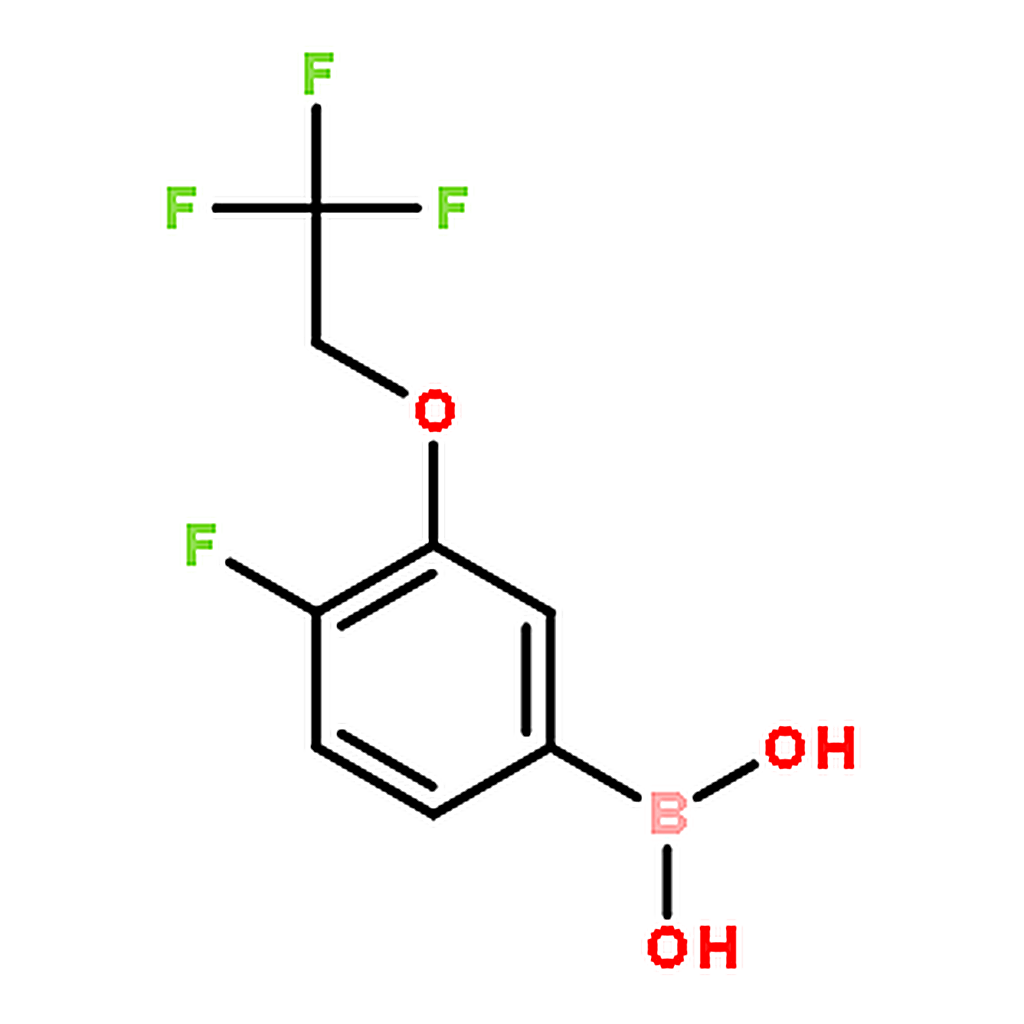 RHAWN (4-Fluoro-3-(2,2,2-trifluoroethoxy)phenyl)boronic acid