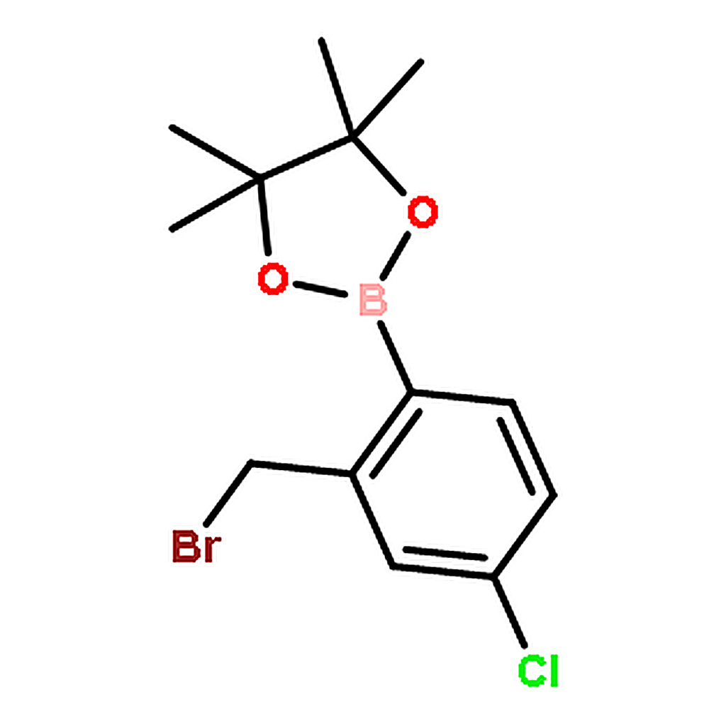 RHAWN 2-(2-(Bromomethyl)-4-chlorophenyl)-4,4,5,5-tetramethyl-1,3,2-dioxaborolane