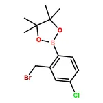 RHAWN 2-(2-(Bromomethyl)-4-chlorophenyl)-4,4,5,5-tetramethyl-1,3,2-dioxaborolane