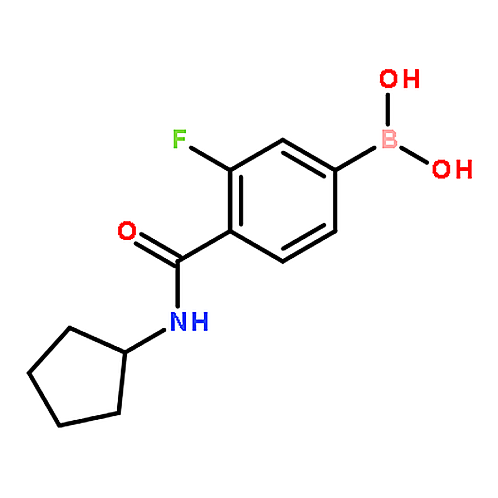 RHAWN N-Cyclopentyl 4-borono-2-fluorobenzamide