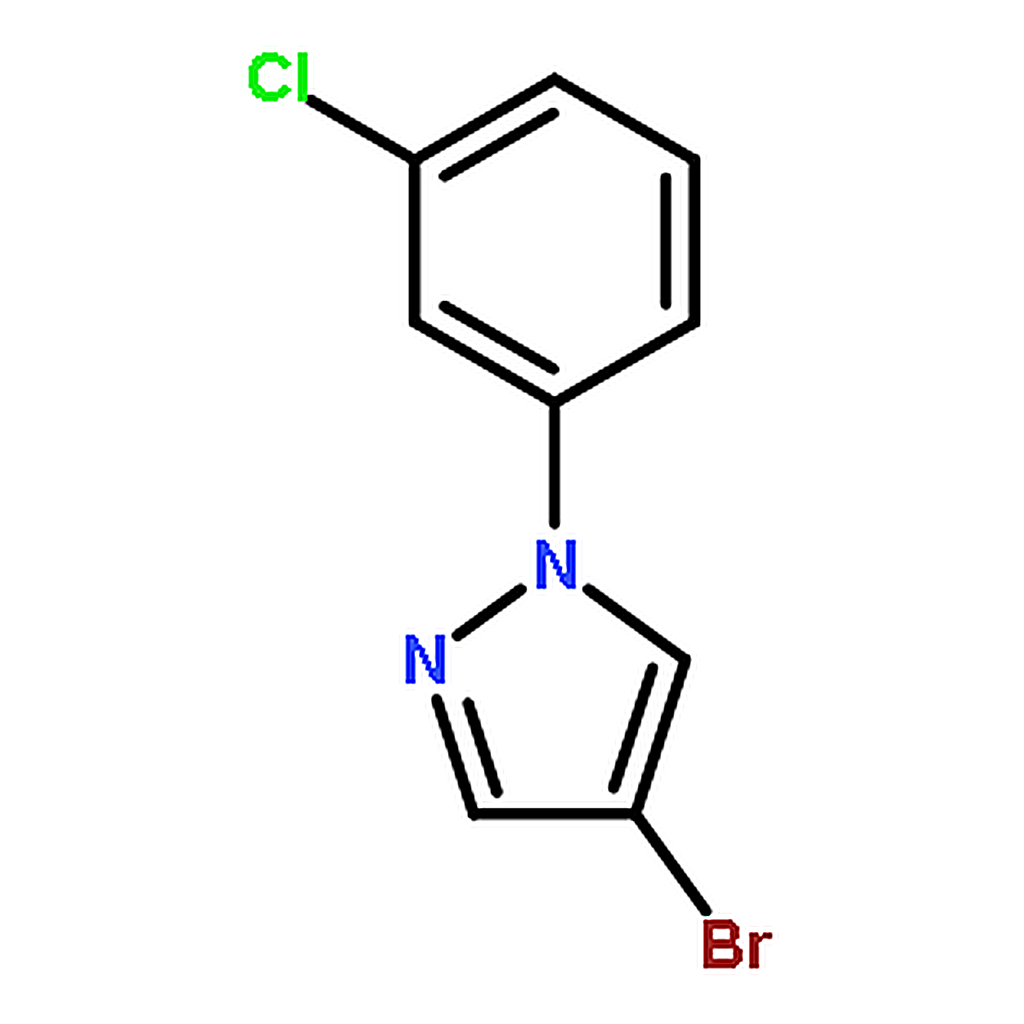 RHAWN 4-Bromo-1-(3-chlorophenyl)-1H-pyrazole