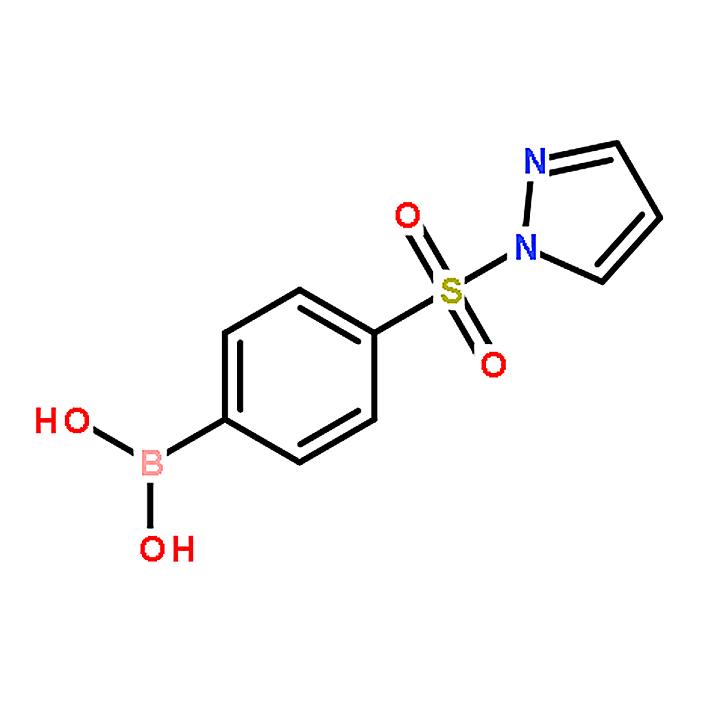 RHAWN (4-((1H-Pyrazol-1-yl)sulfonyl)phenyl)boronic acid