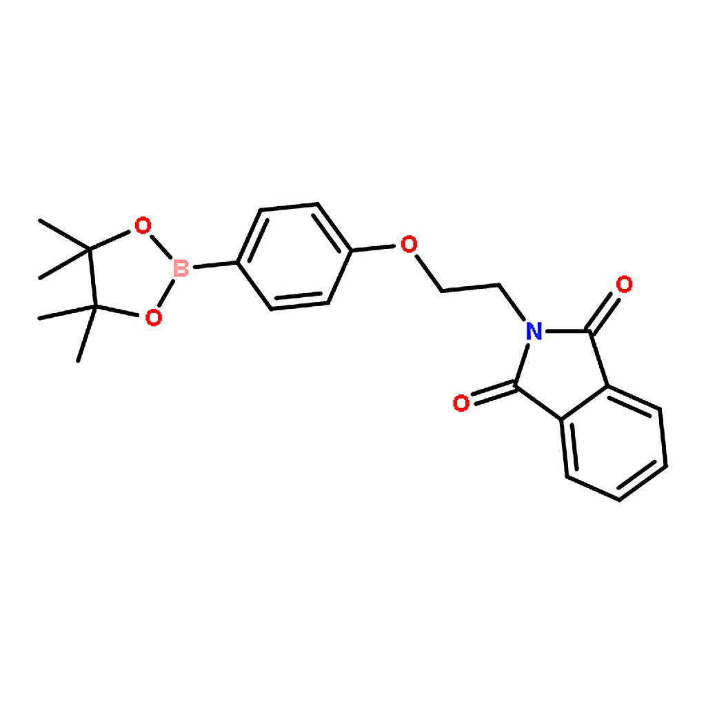 RHAWN 2-(2-(4-(4,4,5,5-Tetramethyl-1,3,2-dioxaborolan-2-yl)phenoxy)ethyl)isoindoline-1,3-dione