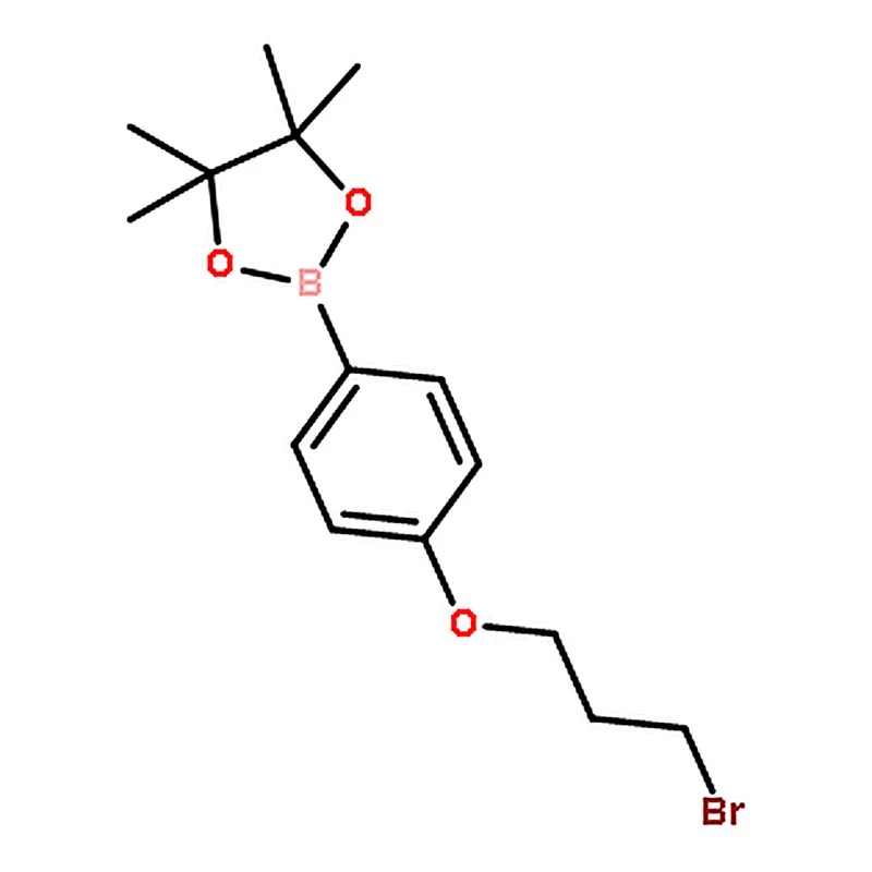 RHAWN 2-(4-(3-Bromopropoxy)phenyl)-4,4,5,5-tetramethyl-1,3,2-dioxaborolane