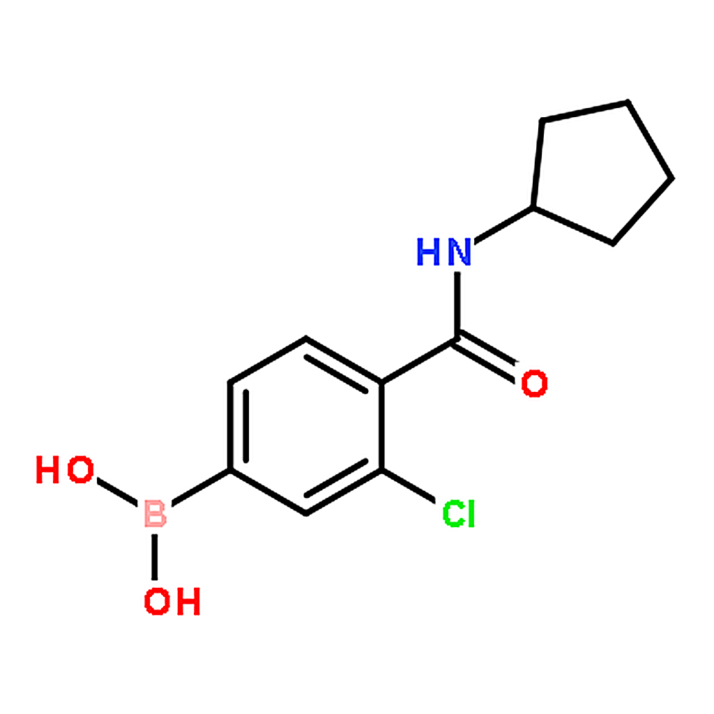 RHAWN (3-Chloro-4-(cyclopentylcarbamoyl)phenyl)boronic acid