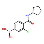 RHAWN (3-Chloro-4-(cyclopentylcarbamoyl)phenyl)boronic acid