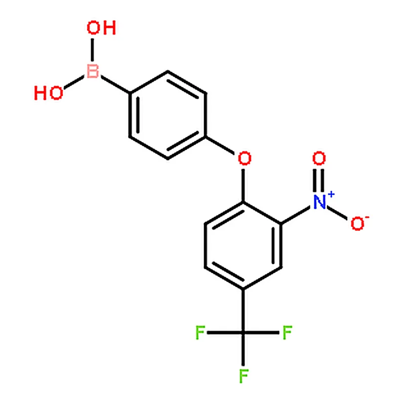 RHAWN (4-(2-Nitro-4-(trifluoromethyl)phenoxy)phenyl)boronic acid