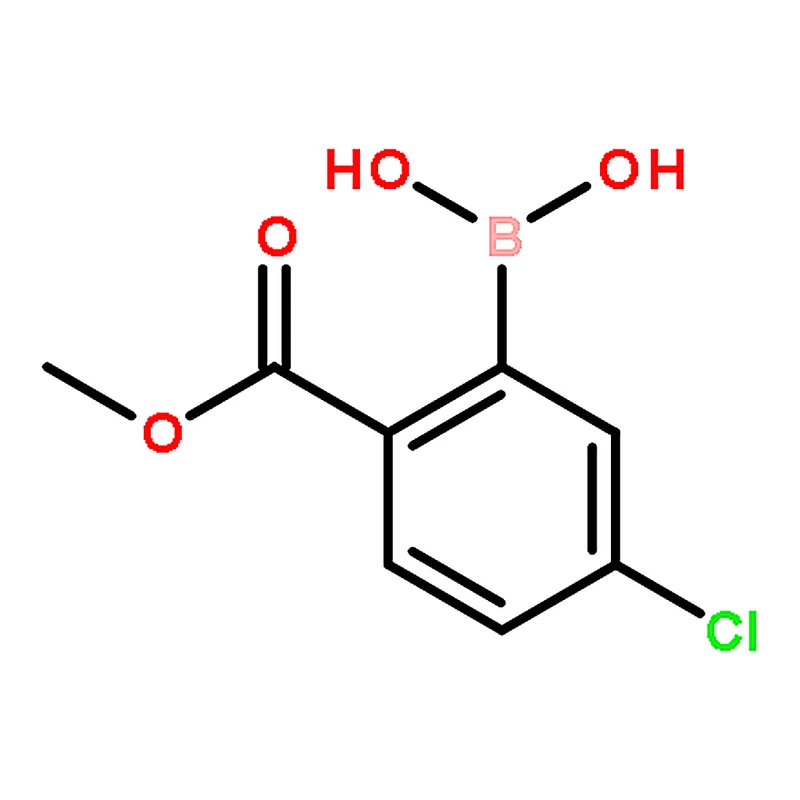 RHAWN (5-Chloro-2-(methoxycarbonyl)phenyl)boronic acid