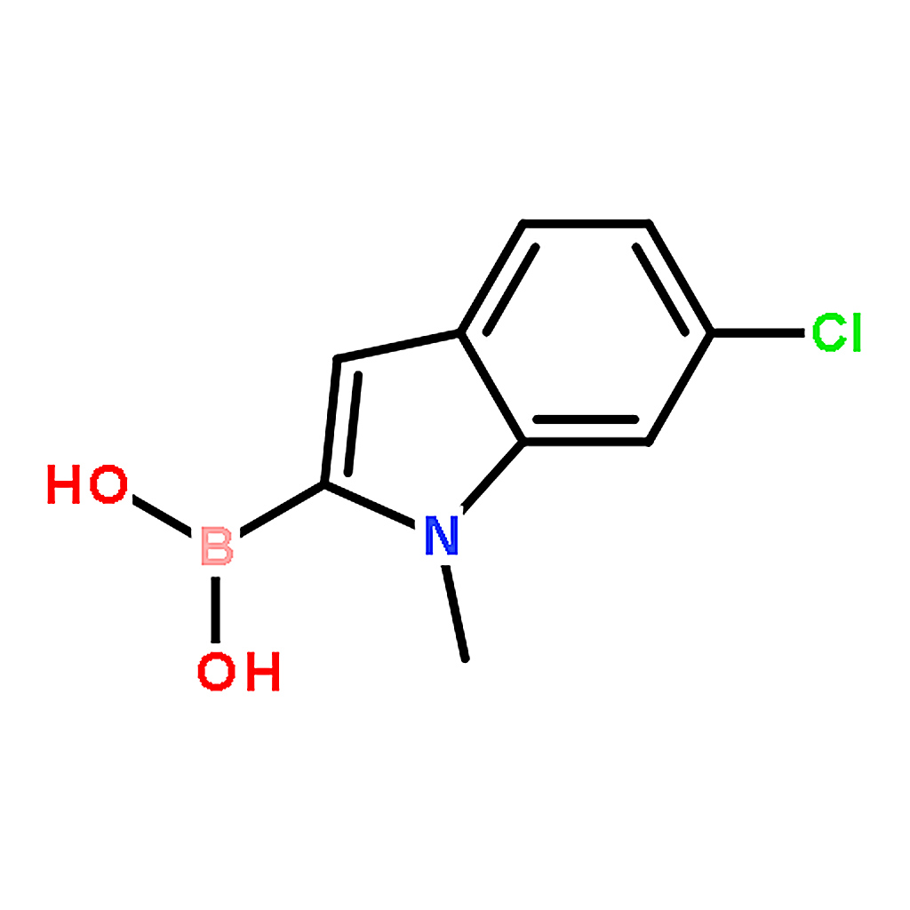 RHAWN 6-Chloro-1-methylindole-2-boronic acid