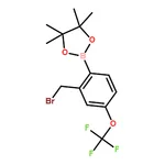 RHAWN 2-(2-(Bromomethyl)-4-(trifluoromethoxy)phenyl)-4,4,5,5-tetramethyl-1,3,2-dioxaborolane