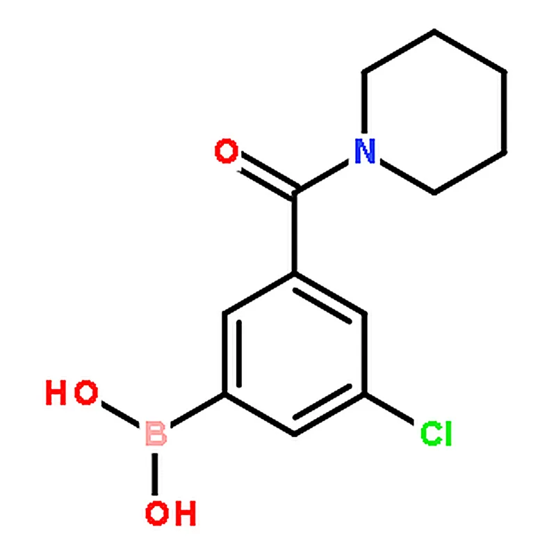 RHAWN (3-Chloro-5-(piperidine-1-carbonyl)phenyl)boronic acid