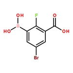 RHAWN 3-Borono-5-bromo-2-fluorobenzoic acid