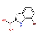 RHAWN (7-Bromo-1H-indol-2-yl)boronic acid