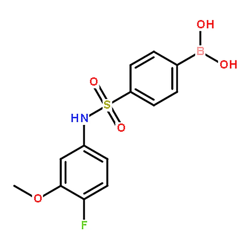 RHAWN (4-(N-(4-Fluoro-3-methoxyphenyl)sulfamoyl)phenyl)boronic acid