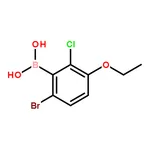 RHAWN 6-Bromo-2-chloro-3-ethoxyphenylboronic acid