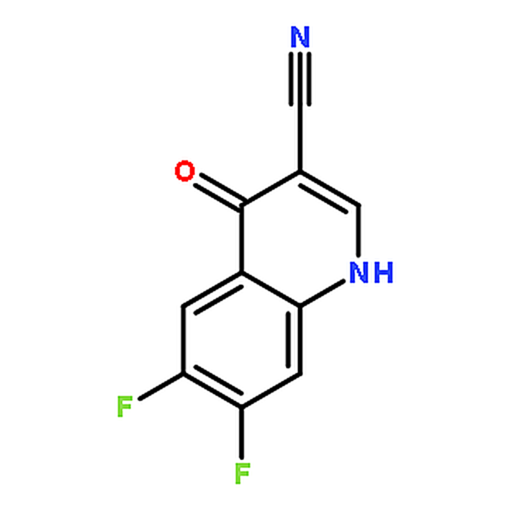 RHAWN 6，7-DIFLUORO-4-OXO-1，4-DIHYDROQUINOLINE-3-CARBONITRILE