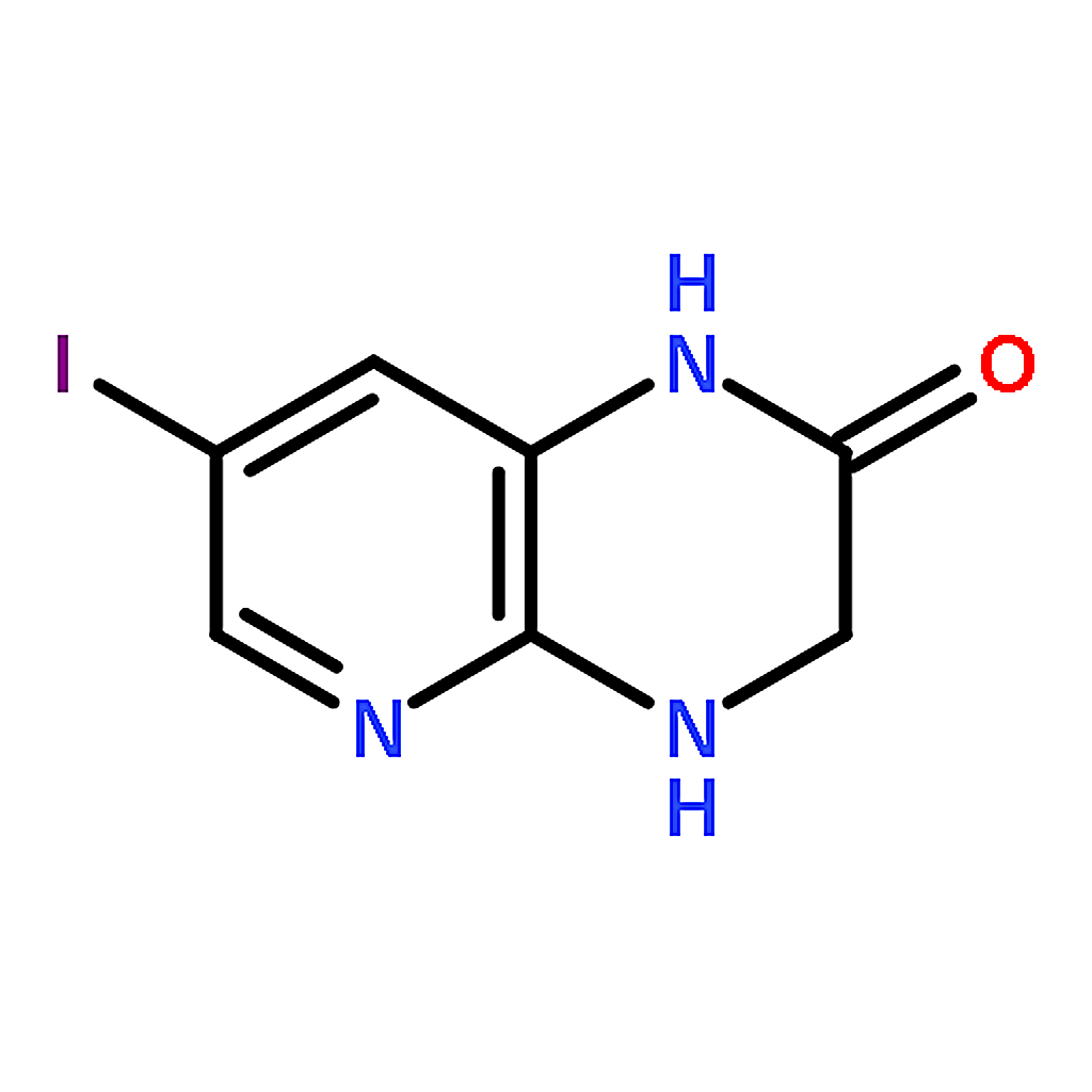 RHAWN 7-Iodo-3,4-dihydropyrido[2,3-b]pyrazin-2(1H)-one