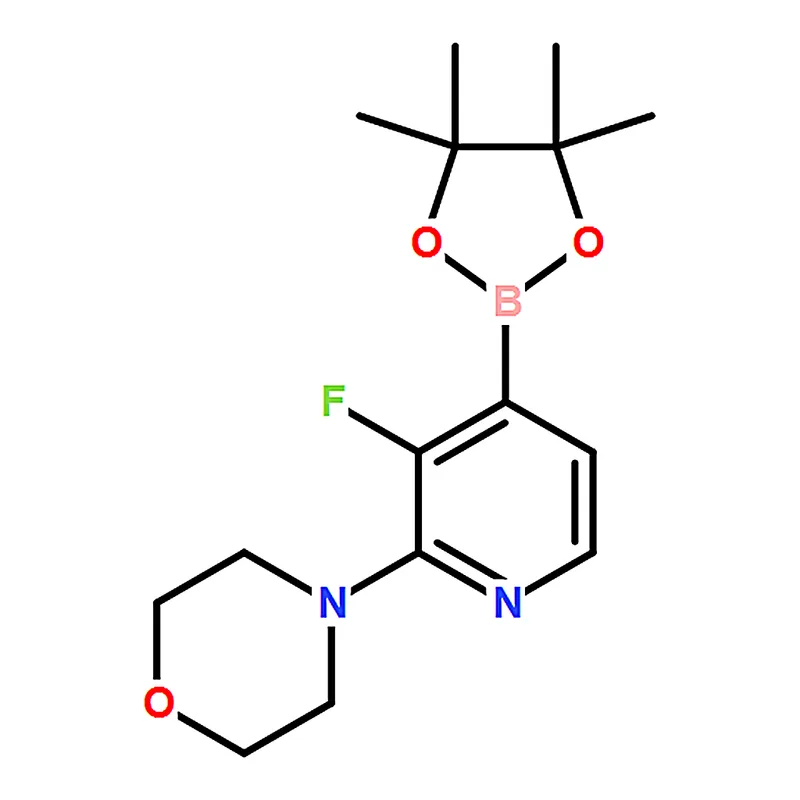 RHAWN 4-(3-Fluoro-4-(4,4,5,5-tetramethyl-1,3,2-dioxaborolan-2-yl)pyridin-2-yl)morpholine