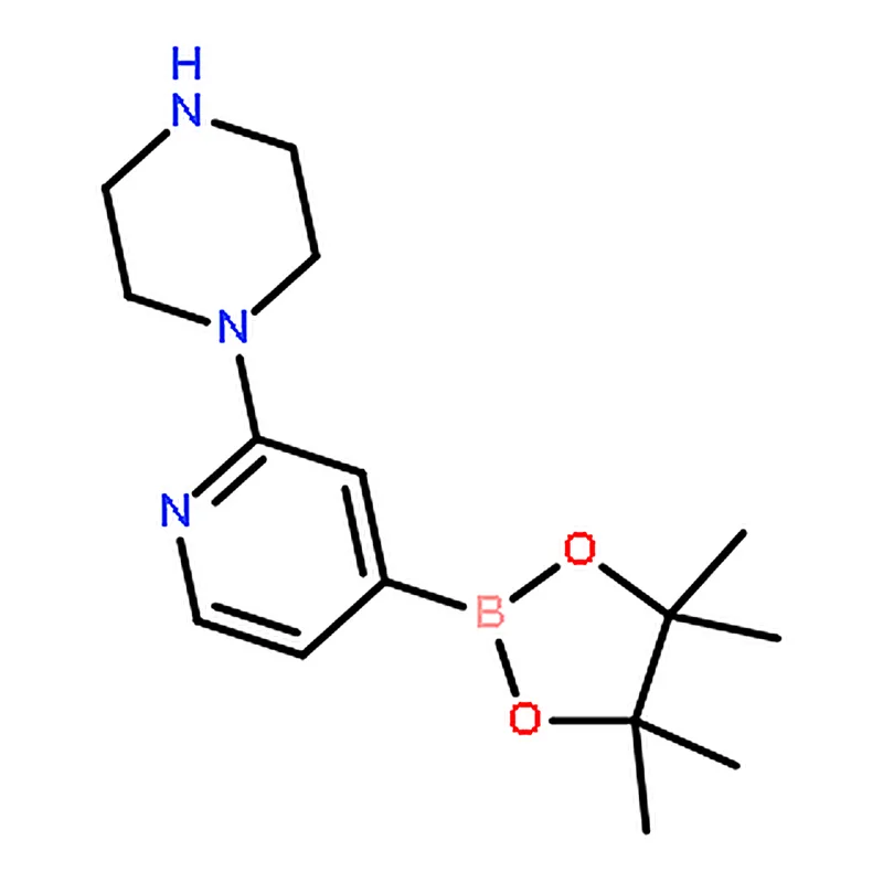 RHAWN 2-(Piperazin-1-yl)pyridine-4-boronic acid, pinacol ester