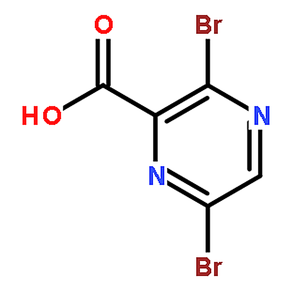 RHAWN 3,6-Dibromo-2-pyrazinecarboxylic Acid
