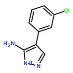 RHAWN 4-(3-Chlorophenyl)-1H-pyrazol-5-amine
