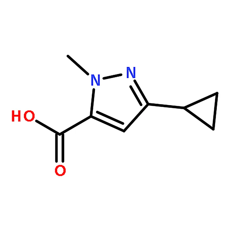 RHAWN 3-Cyclopropyl-1-methyl-1H-pyrazole-5-carboxylic acid